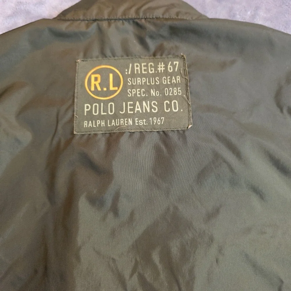 Ralph Lauren‎ Polo Jeans Co. Green Full-Zip Jacket Boys Large